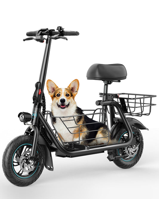 Lee-Bot Elektrisk Scooter med Säte – Komfort och Prestanda i Världsklass